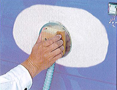 パテ研磨(面出し)